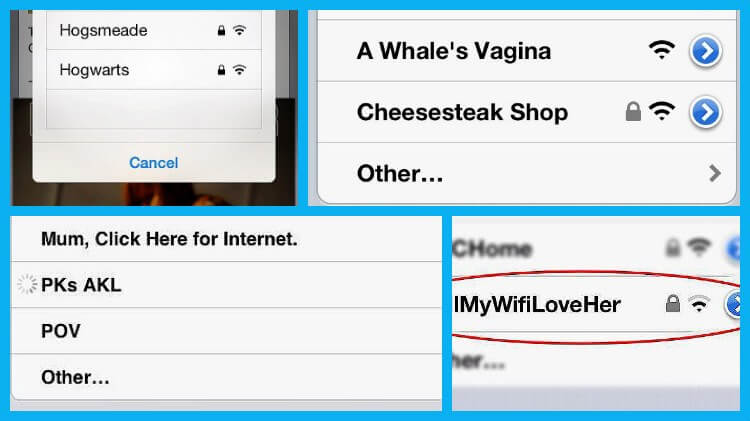 funny wifi names