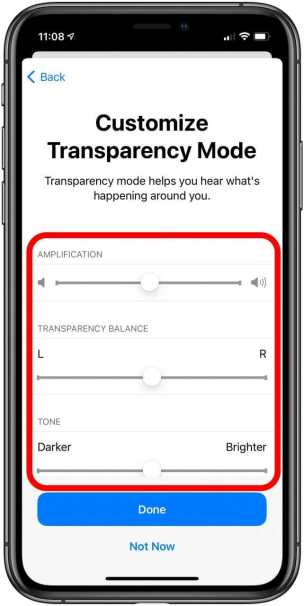 custom transparency mode Why is One Airpod Louder Than the Other
