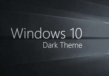 windows 10 dark theme