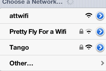 funny wifi names